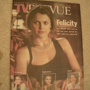TV Prevue features Felicity - May 19-25, 2002 + Final 3 Episodes TV Recorded VHS